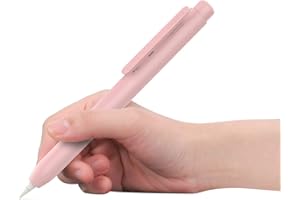 MoKo Pencil Cover Compatible with Apple Pencil 1st Generation, Retractable Tip Cap Pencil Stylus Sleeve Case for 1st-generation Apple Pencil- PINK
