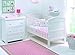 East Coast Country Cot Bed (White)