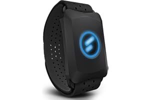‎SPORTSTECH Herzfrequenzmesser sPulse Pulsmesser mit Armband per Bluetooth & Sensor LED | Smart HRM Pulsuhr ohne Brustgurt Fitness Schrittzähler Sense Run