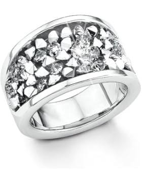 S. Oliver Damen-Ring Edelstahl Kristall weiß 4403_1