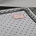 Lace Dot Pattern Silicone Nail Art Table Mat Manicure Tool - White