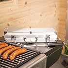 Bruzzzler 200100001067 Edelstahl Grillbesteck-Set 3-teilig im Koffer, 11,7 x 8,5 x 38,8 cm – Bild 7