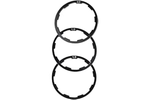 Dioche Espaciador de Cassette Espaciador de Cassette, Aleación de Aluminio, 3 uds., 1Mm, 1,5 Mm, 2Mm, Cubo de Volante de Bicicleta, Espaciador, Junta de Arandela de Eje de