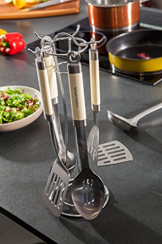 Morphy Richards 46825 5-teiliges Küchenutensilien-Set, aus Edelstahl cremefarben - 3