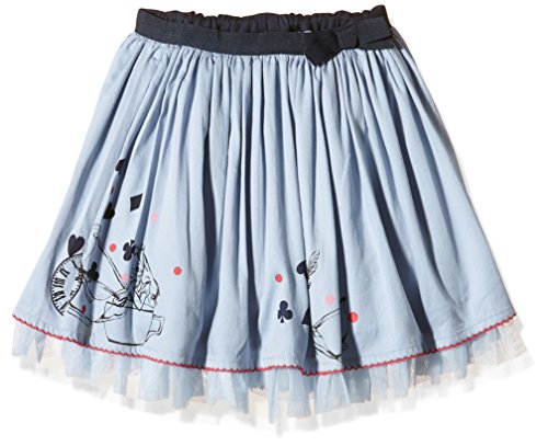 Mamas & Papas Baby Girls 0-24m Disney Alice in Wonderland Printed Woven Skirt Dress, Multicoloured, 9-12 Months