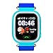 Produktbild Leydee Smart Watch Baby-Uhr GPS-Telefon Positionierung Mode Kinderuhr mit 1,22 Zoll Touchscreen Wifi SOS Call Location Device Tracker für Kinder Safe Anti-Lost Monitor , blue