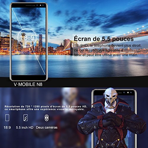 Smartphone Pas Cher Telephone Portable debloqu Double Sim 4G Android 7 0 5 5 Pouces 18 9 Double HD Cam ra 1280 720 IPS cran 16Go ROM 2800mAh 1 3GHz Quad-Core T l phone D bloqu reviews Smartphone Pas Cher Telephone Portable debloqu Double Sim 4G Android 7 0 5 5 Pouces 18 9 Double HD Cam ra 1280 720 IPS cran 16Go ROM 2800mAh 1 3GHz Quad-Core T l phone D bloqu