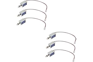 VILLFUL Mikromagnete 6 Stück Solenoid Open Motion Linear Elektromagnet Dc Pull Kolben V Mini Für Frame Push Elektrische Konsole Spiel Magnetic Micro Linearmagnet