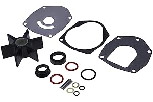 Holdia 8M0100526 47-43026Q06 Water Pump Repair Impeller Kit Compatible with MerCruiser Alpha One Gen 2 sterndrive & Mercury Mariner Outboards 40-250 HP