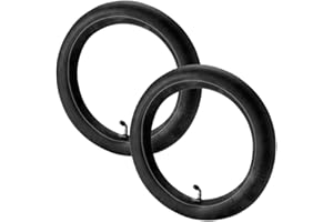 CYCLINGCOLORS 2x CHAMBRE A AIR ADAPTABLE 47-203 POUSSETTE COMPATIBLE AVEC JANE POWERTWIN POWERTRACK VALVE 45°