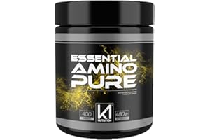 K1 NUTRITION - Aminoacidi Essenziali in Compresse 400 cpr - Integratori Pre Workout - Aminoacidi Ramificati BCAA - Vegane, Senza Glutine e Senza Lattosio