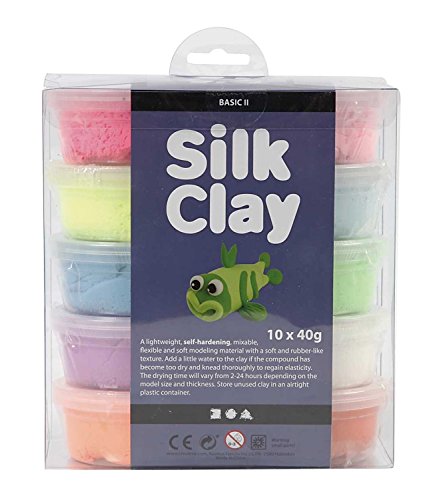 Silk Clay Basicset II, 10 x 40 g Dose - 2