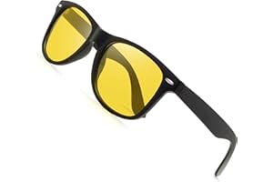 KANASTAL Lunettes de Soleil Polarisées Homme et Femme Mode Vintage Lunette de Soleil Rectangulaire Rétro Classique Protection 100% UV400 Léger