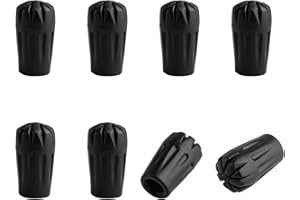 XUIIOSOOKP Trekkingstock-Stoßfänger, Trekkingstock-Spitzen, Trekking Stock-Stoßdämpfer, Trekkingstöcke, Asphaltberge, Trekking-Stecker-Zubehör