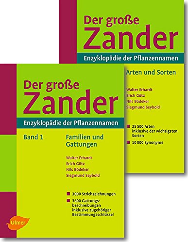 Der große Zander - Enzyklopädie der Pflanzennamen (2 Bände)