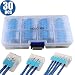 Produktbild 30Pcs Compact Wire Connector, Hebel-Splice-Connector, Verbindungsklemme mit Hebeln, Elektrischer Drahtblockverbinder, Kabelanschluss, 12Pcs PCT221-412, 9Pcs PCT221-413, 9Pcs PCT221-415