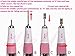 Health Beauty Tool: Belle Electric Nail Drill Manicure Pedicure File Kit with 6 Bits for Gel Acrylic Natural Nails, Purple Main Control Machine + Handpiece + Extra 20pcs Sanding Bands 220V UK Plug
