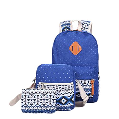 3pcs leisure travel backpack