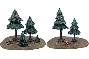 Monster Fight Club - Monster Scenery: Evergreen Pine Forest Double Pack (2 Items)