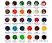 Micro Trader 60 Pots Pure & Glitter Colours UV Builder Gel Nail Art