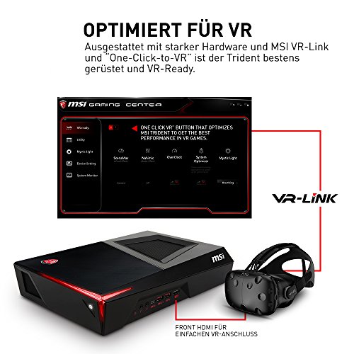 MSI Trident 3 VR7RC-031DE Gaming-PC (Intel Core i7-7700, Nvidia GeForce GTX1060 3GB, 8GB DDR4, 256GB SSD, Windows 10 Home) schwarz - 18