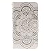 Price comparison product image For Sony Xperia Z5 Mini Case, Sony Xperia Z5 Compact Case [With Tempered Glass Screen Protector],idatog(TM) Magnetic Flip Book Style Cover Case ,High Quality Classic Colorful Cool Pattern Design Premium PU Leather Folding Wallet Case With [Credit Card Slots] Stand Function Folio Protective Holder Perfect Fit For Sony Xperia Z5 Mini/Compact(White Flower)