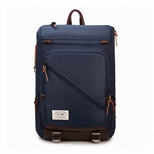 ZUMIT Laptop Rucksack Business Schulrucksack f  r bis zu 14 Zoll Notebook Computer Uni Studenten Outdoor Sport Reise Daypack Backpack Wasserabweisend 