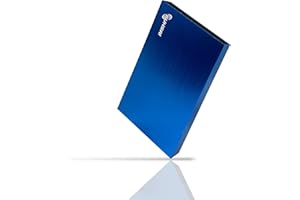 SUHSAI 1TB external hard drive with USB 2.0 Memory Expansion HDD 2.5" portable hard drive Ultra Slim external hard drives external data storage Hard Disk compatible with mac laptop computer (Blue)