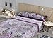 Produktbild es-tela Gema – Bettwäsche Tragebox para cama de 200 cm, 4 piezas aubergine