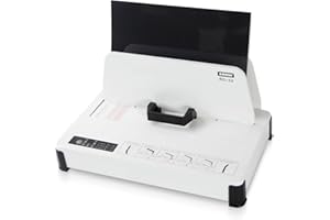 RAYSON Rilegatrice termica RD-50, capacità 500 fogli (70 g), A3/A4/A5, 3 impostazioni di calore, corpo in metallo, include 5 copertine per rilegatura