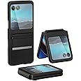 SEAHAI Case for Motorola Razr 40 Ultra, Ultra Thin Premium PC Matte Finish Anti-Scratch Cover, Silky Touch Feeling Phone Case with Stretchable Soft Tape - Black