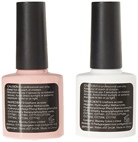 shinerlac UV/LED French Manicure Gel Nagellack Nr. 80523 und 80526 10 ml - 4