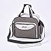 Baby Nappy Diaper Changing Bags Grey/Polka Dots Design 6600 (6600 Brown)