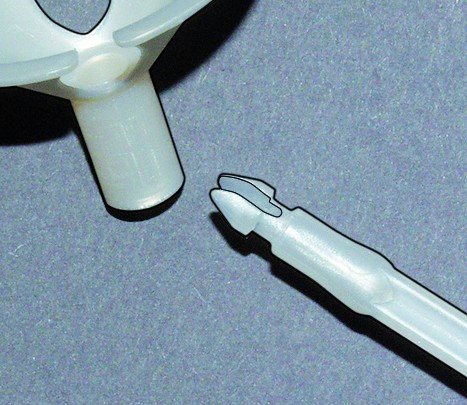100 Plastik Stäbe Halter für Luftballon – Made in Germany – twist4® - 3