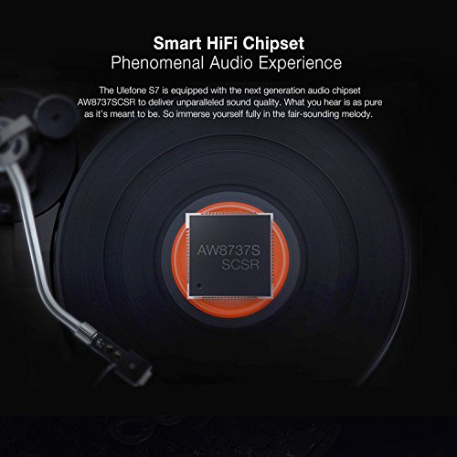 Ulefone S7 3G smartphone ohne vertrag gÃ¼nstig android 7.0 5,0 Zoll HD 1280x720P MTK6580 1.3GHz Quad Core Dual SIM 1GB RAM+8GB ROM 128GB TF Karte KapazitÃ¤t 8MP+5MP+5MP Kameras(Blau)