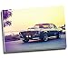 Produktbild Kunstdruck auf Leinwand "Klassischer Ford Mustang GT500", Wandkunst, großes A1-Format, 76,2 x 50,8 cm