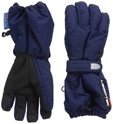 LEGO Wear Unisex Lego Tec Albertine 653 - Fingerhandschuhe Gloves, Blue (Midnight Blue 588), 7 Years (Manufacturer size: 122/128)