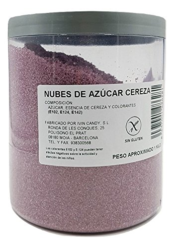 Algodón Nubes de Azúcar Cereza 1 Kg