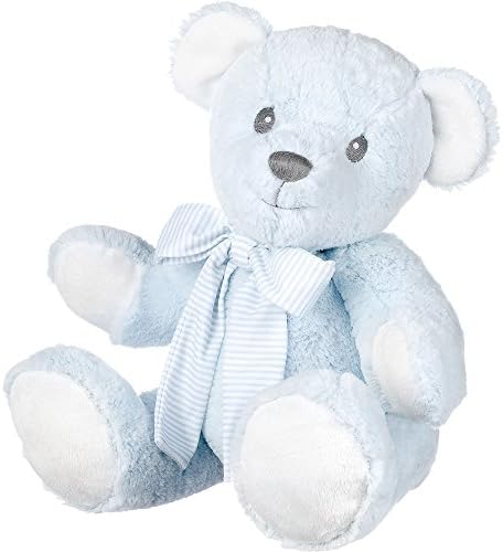 For Someone Very Special - Classic Retro Design Hug - a - Boo Blue Super Soft Teddy Bear - Medium - Low Cost Great value Present Gift Idea Naming Day - Boy Boys Children Kids Toddler Infants Newborn New Arrival Baby - Suitable From Birth