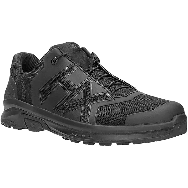 HAIX CONNEXIS Safety+ GTX LTR Low Sicherheitsschuhe S3 – Wasserdicht (GORE-TEX), Rutschfest, Mit Zehenschutz, Schwarz