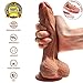 Produktbild Zwei Layer Silikon Dildo 7 inch Firm Inside Soft Outside Penis Sexspielzeug für Frauen Fancy Lover