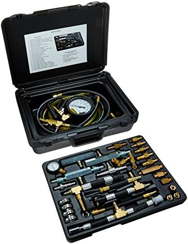 Tool Aid TA 58000 Master Fuel Injection Pressure Test Kit with Quick Couplers