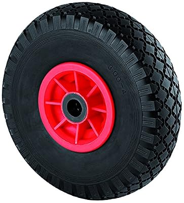 Tente 0096070900 Roue increvable noire ø389 mm,