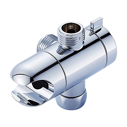 winarrow Triangle Ventil Universal 3-Wege-Dusche Arm-Umstellventil Dusche Arm Splitter für Handbrause Duschen Komponenten mit Brauseabgang chrom - 3