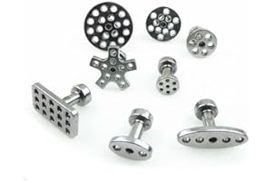 Outil de débosselage sans peinture pour FACULX - 8 pièces - Extracteur de colle en aluminium - Outil de débosselage sans peinture