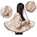 LuckyFine Waterproof Silk Salon Hair Hairdressing Cutting Fold Umbrella Cape Barber Gown
