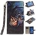 Produktbild Jepson Sony Xperia Z3 (5,2 Zoll) Handytasche / Handyhülle. Flip Etui Wallet Case in Bookstyle - Premium PU Lederhülle Hülle Cover Mit Lanyard / Strap, Standfunktion, Kreditkarte und Brieftasche.