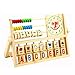 Produktbild yigooood Montessori Abacus Math Toys Face Uhr Berechnung Kinder Studie Holz Early Education Center