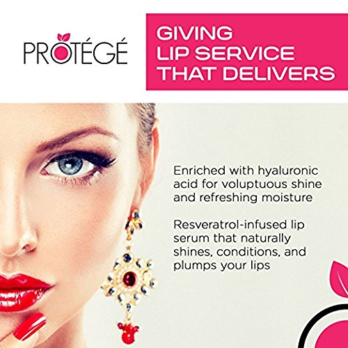 Kollagen Lippen Auffüller – Lip Service – Bringt sofortige Völle der Lippen + Vitamin C + Hyaluronsäure + Reservatol – Anti-Aging Kraftpaket und Auffüller in 1 großartigen Formel - 6