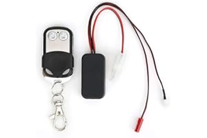 SHANRYA Woyisisi ATV Accessori per argano Kit di Controllo del Telecomando per verricello Adatto per l'accessorio per cingoli RC TRX4 KM2 1:10